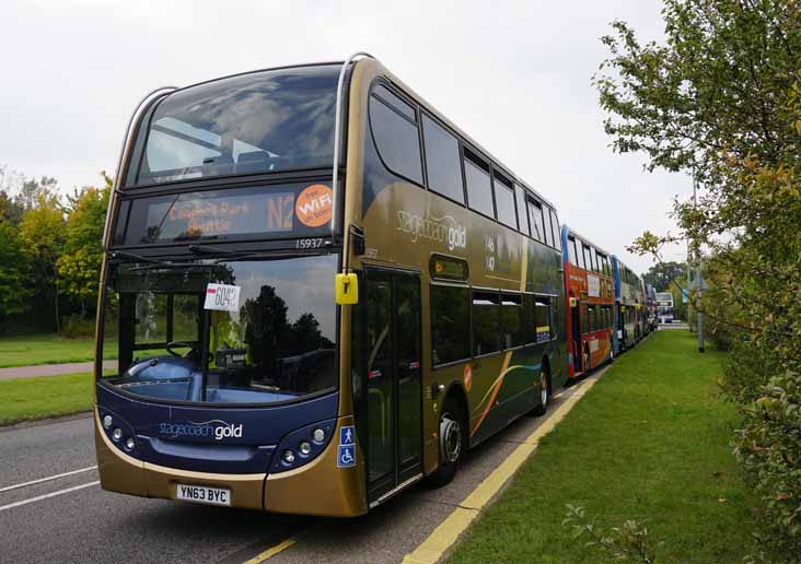 Stagecoach Midlands Gold Scania N230UD ADL Enviro400 15937